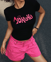 Logo Letter Fitted Tee - COPPING THREADS - Yokuku